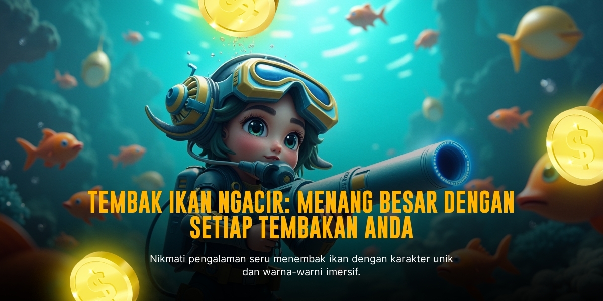 Menggila dengan Game Tembak Ikan dari Spadegaming